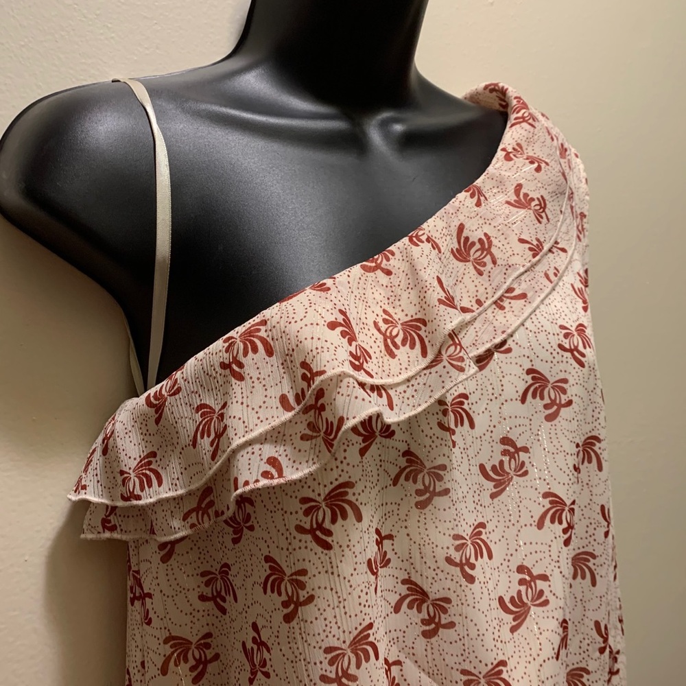 Gianni Bini One Shoulder Tank Blouse